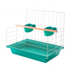 23325 - GAIOLA PAPAGAIO/CALOPSITA POLEIRO M VERD