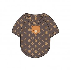 23416 - BLUSA UV LINE PATA CHARME MARROM G