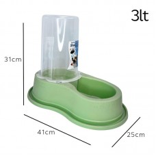 23475 - COMEDOURO E BEBEDOURO DURADOG 3,L MENTA