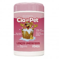 18506 - LENCO UMIDECIDO FEMEA CIA DO PET 75UNID