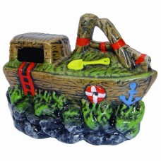 19763 - BARCO DE PESCA DECORADO