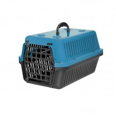 21778 - CAIXA TRANSPORTE P/CÃES Nº04 AZUL