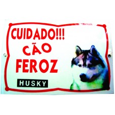 11948 - PLACA ADVERTENCIA HUSKI