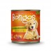 RACAO BONGOS PATE DE CARNE P/CAES ADULTO