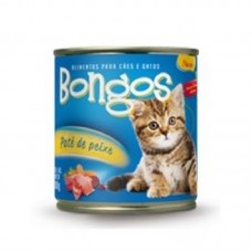 15041 - RACAO BONGOS PATE DE PEIXE P/ GATO