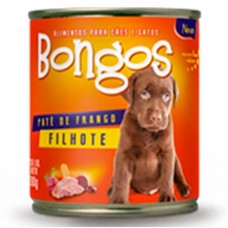 15238 - RACAO BONGOS  PATE DE FRANGO FILHOTES