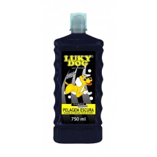 11708 - SHAMPOO LUKY DOG PELAGEM ESCURA 750ML