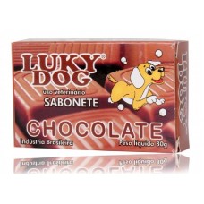 12102 - SABONETE LUKY DOG CHOCOLATE 80G