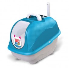 15176 - BANHEIRO PARA GATOS WC CAT BOX AZUL