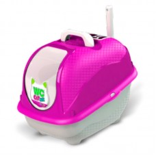 15175 - BANHEIRO PARA GATOS WC CAT BOX ROSA