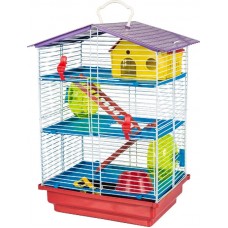 11189 - GAIOLA HAMSTER PLAST. COMP. 3 ANDAR R636