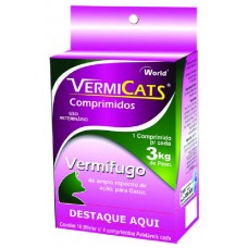 15963 - VERMICATS 600MG(3KG)DISPLAY 10CART 4COM