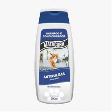 17240 - SHAMPOO E COND. ANTIPULGAS GATOS 200 ML