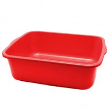 17157 - BANDEJA FOUR PLASTIC ELITE VERMELHA