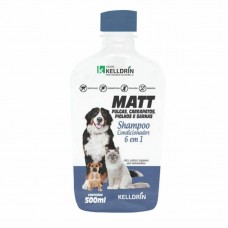 17057 - SHAMPOO E COND. 6X1 MATT PULGAS 500 ML