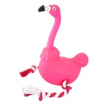 17342 - BRINQUEDO FLAMINGO COM CORDA