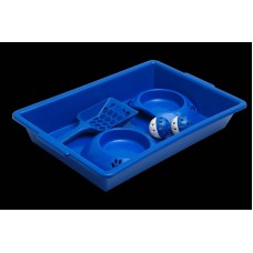 17531 - KIT HIGIENICO P/GATOS FILHOTES AZUL